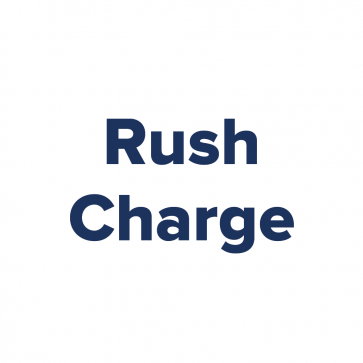 24 hour RUSH Charge $50.00