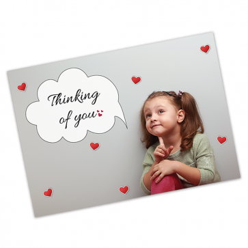 Custom Thinking of You GreetingsCustom Thinking of You Greetings Cards - Direct Print/ With envelopes