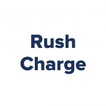 24 hour RUSH Charge $50.00